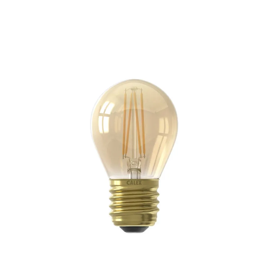 Calex Lichtbronnen<Led Filament Kogel Dimbaar Goud