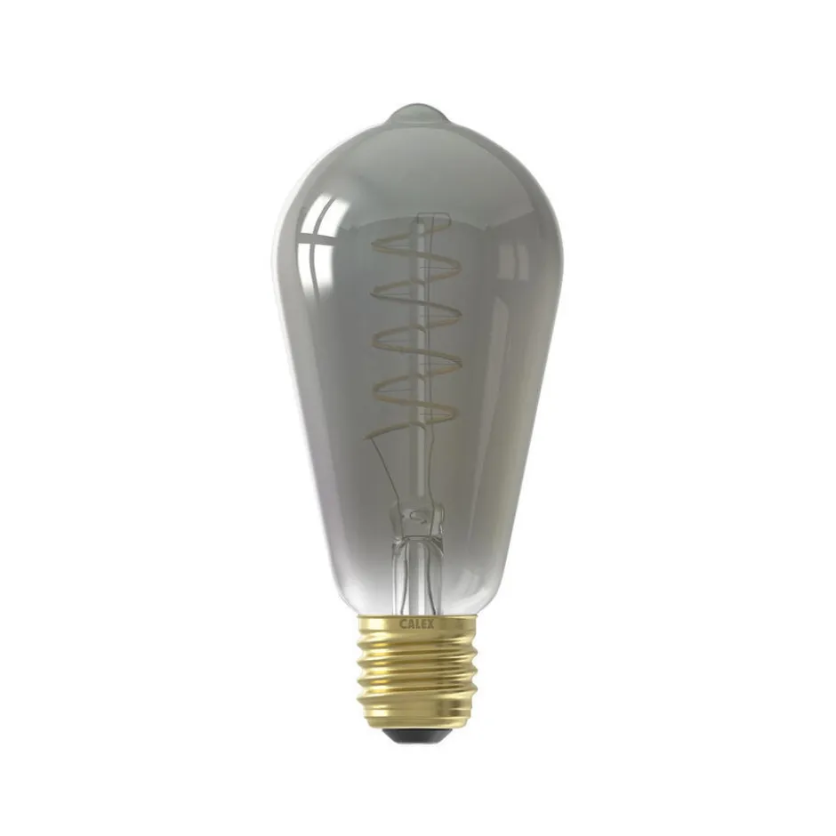 Calex Lichtbronnen<Led Rustiek Titanium Dimbaar